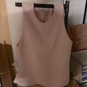 Elegant Sleeveless Pink Top